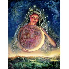LEANIN TREE MOON GODDESS LARGE CARD
